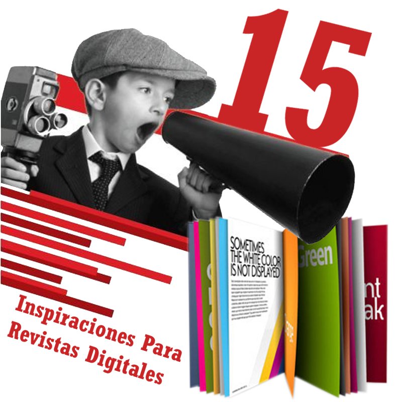 15 inspiraciones para tus revistas digitales - DyMarketing